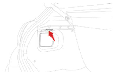 Illuminazine del bagagliaio