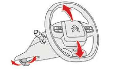 Regolazione del volante 