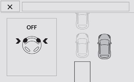 Uscita dal parcheggio "in parallelo"