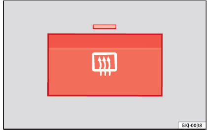 Vicino ai comandi del climatizzatore: interruttore del lunotto termico.